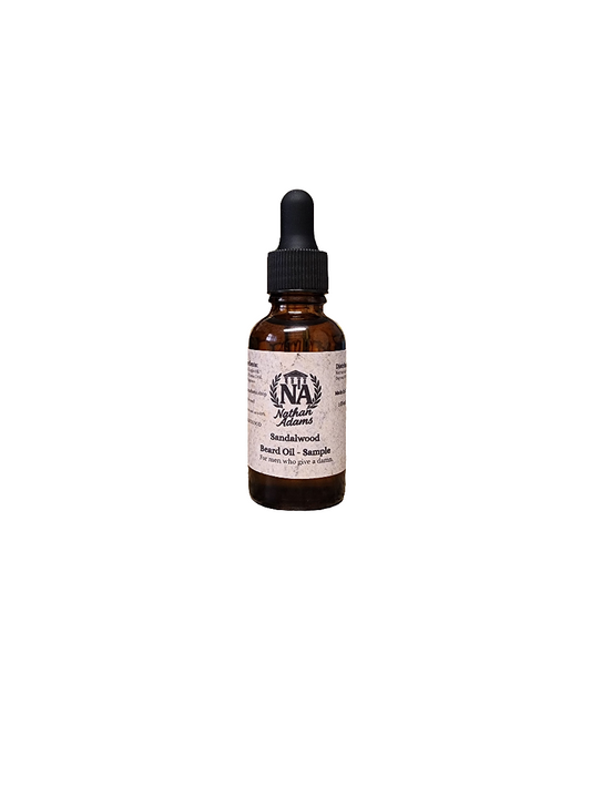 Beard Oil - Sample Size, Sandalwood (1 oz)